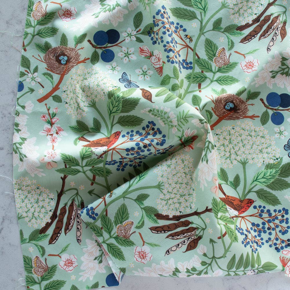 Birch Fabrics - Flowering Trees Day Poplin