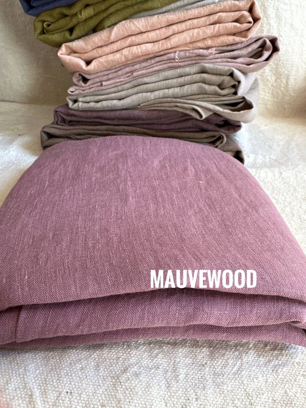 ISEE FABRIC - Stone washed linen