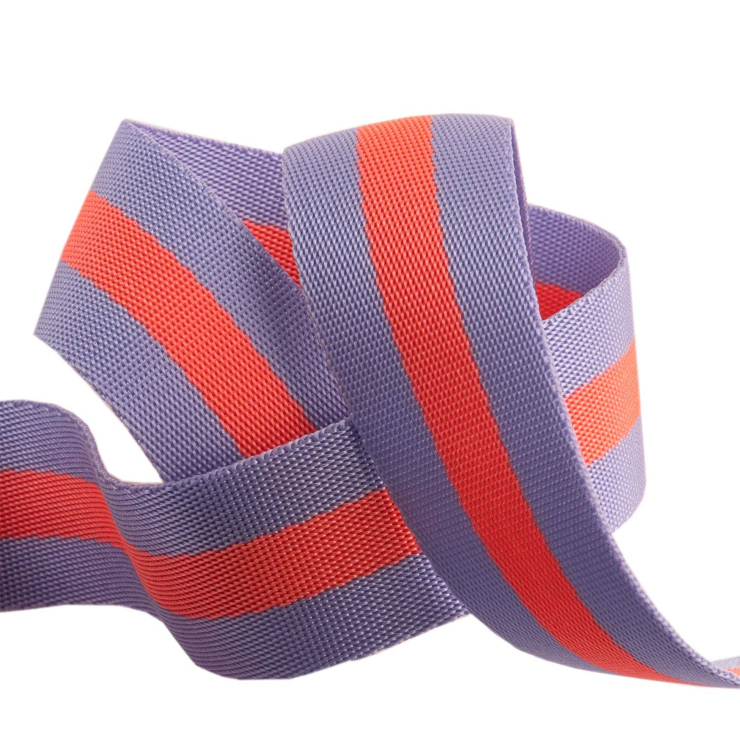 2yd Lavender and Pink - 1.5" Nylon Webbing - by Tula Pink