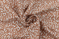 Rayon Challis Leopard Print