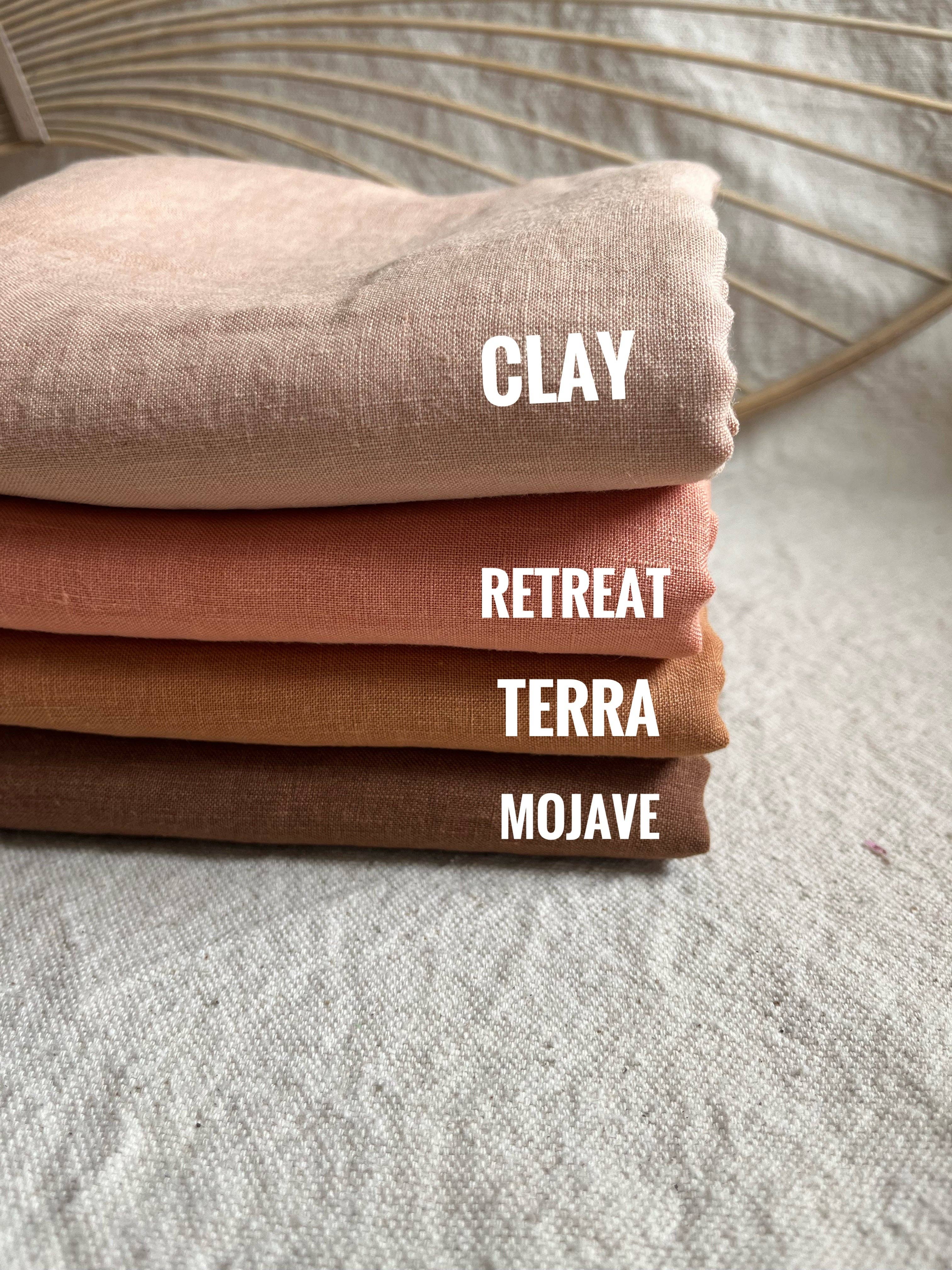 ISEE FABRIC - Stone washed linen