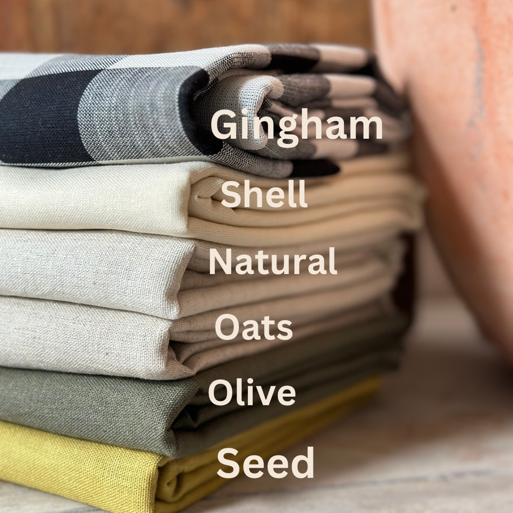 ISEE FABRIC - Rayon Linen Blend Woven