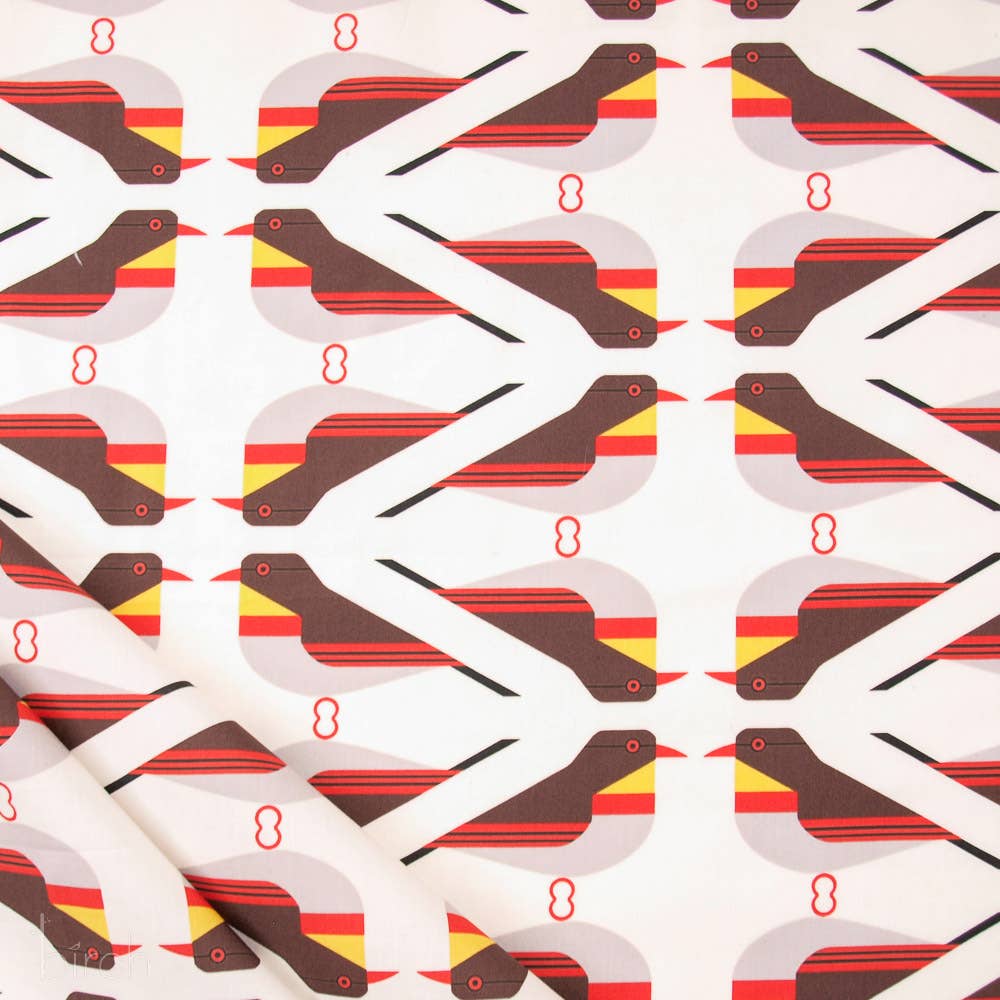 Birch Fabrics - Red Billed Leothrix Poplin
