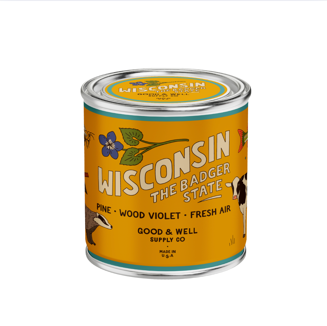 Wisconsin State Candle - Thumbnail 4