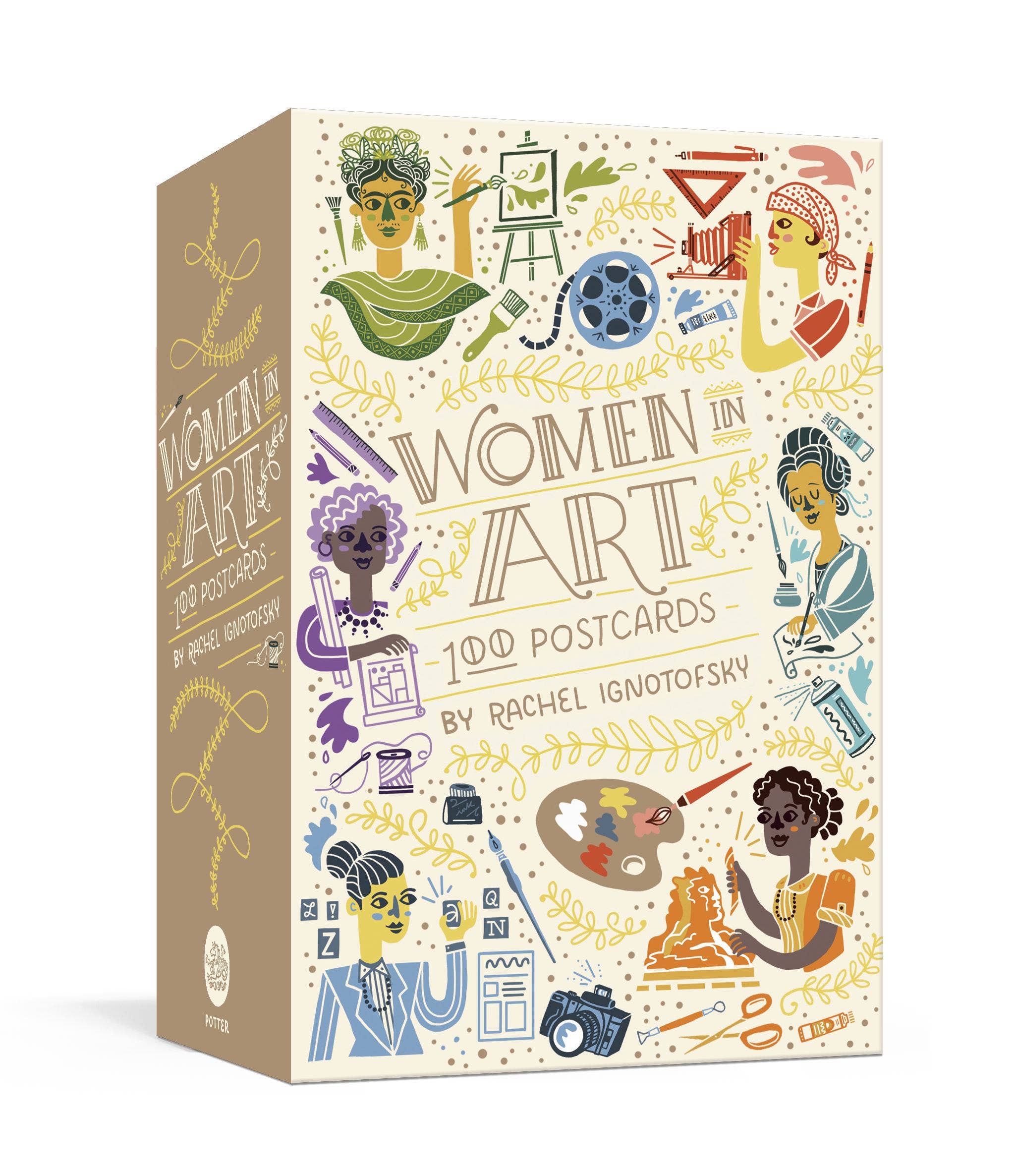 Women In Art Postcards
