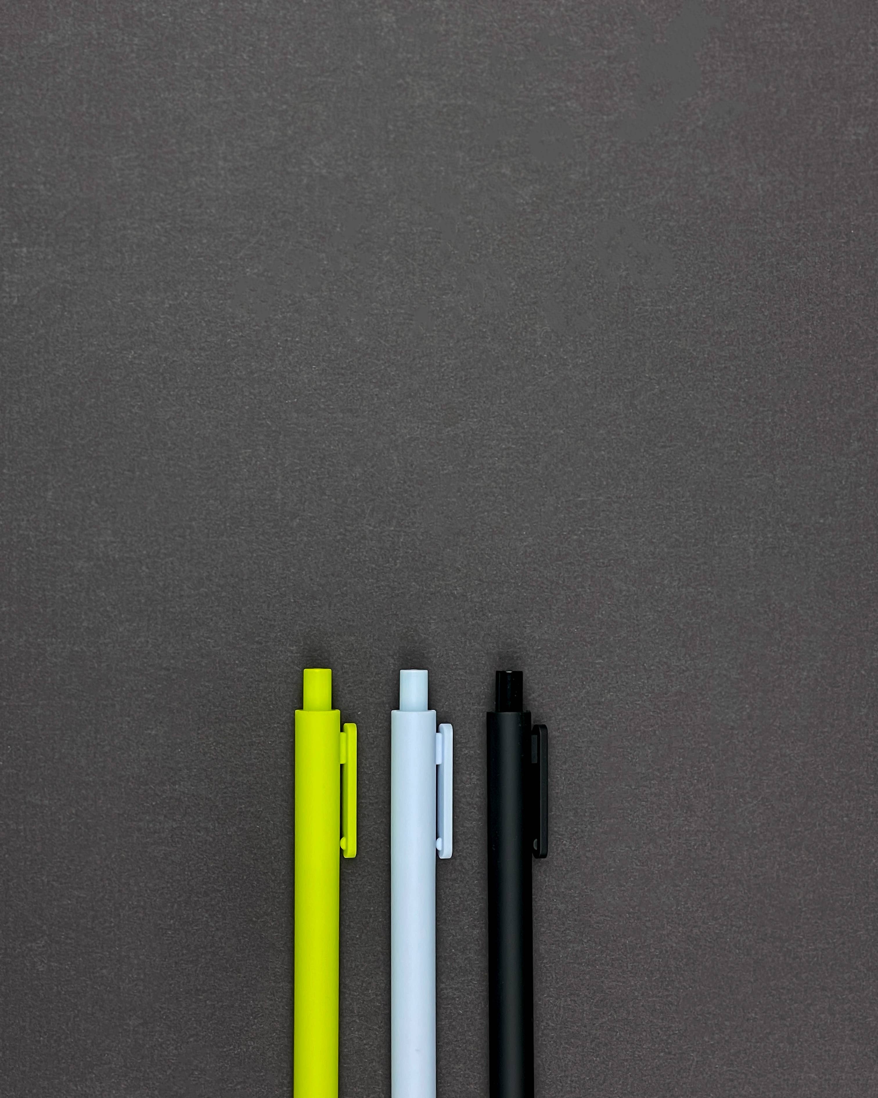 Ruff House Print Shop - The Goals Jotter Gel Pen: Set of 3