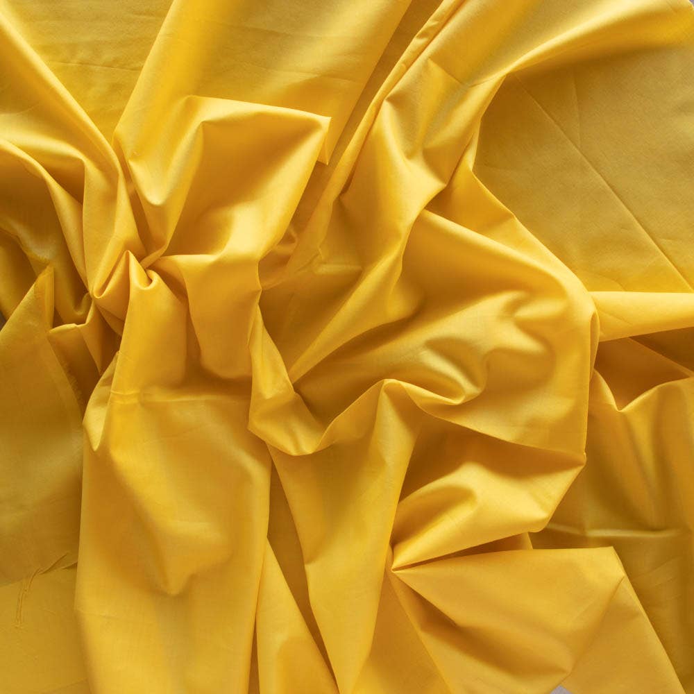 Birch Fabrics - Lemon Solid LAWN