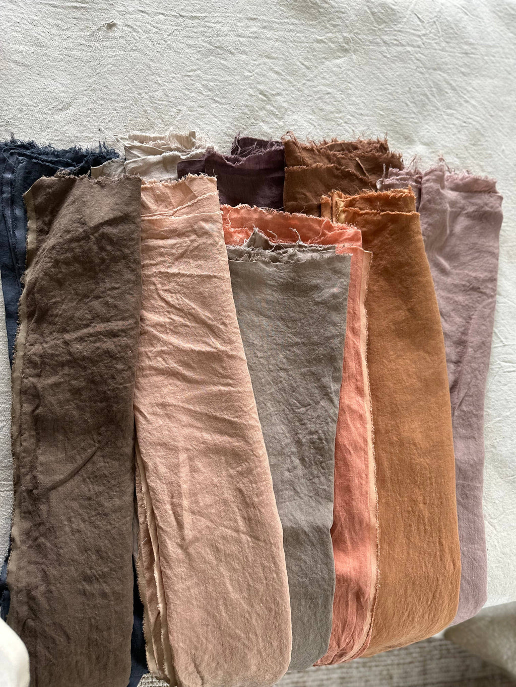 ISEE FABRIC - Stone washed linen