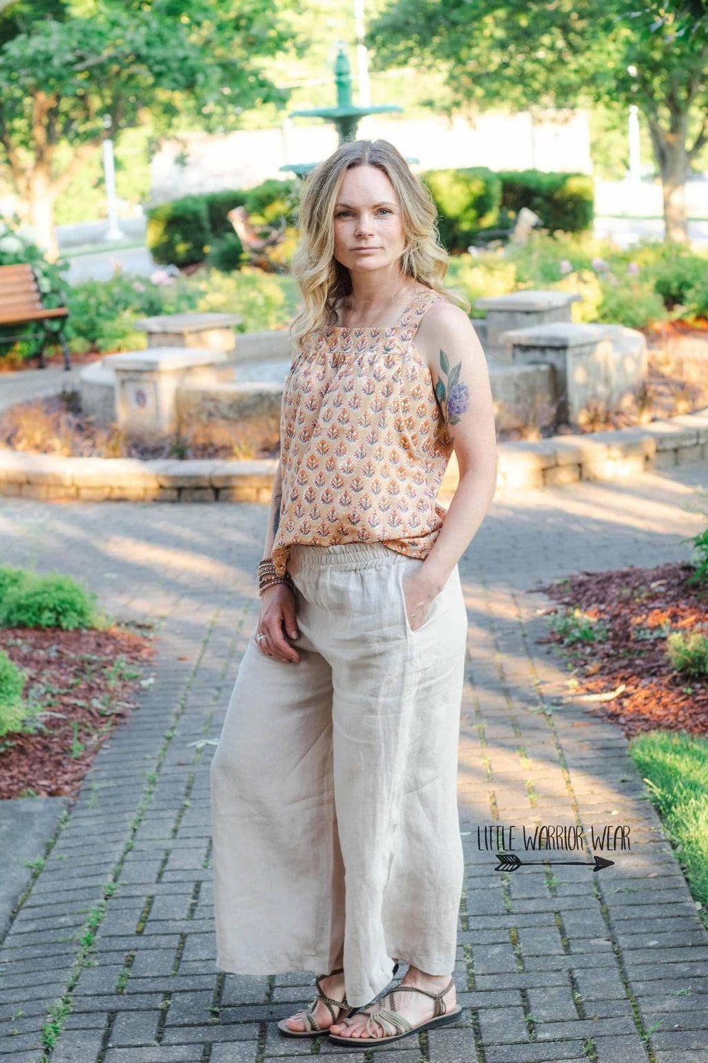 ISEE FABRIC - Stone washed linen