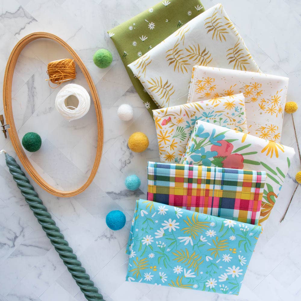 Birch Fabrics - Petal Play Market Poplin