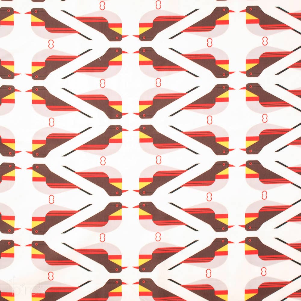 Birch Fabrics - Red Billed Leothrix Poplin