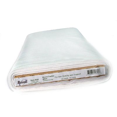 Woven Fusible Interfacing White