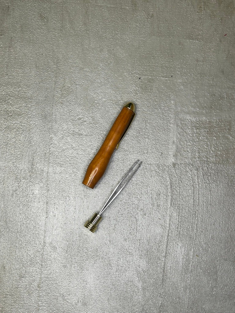 Tweezers- Gold and Wood