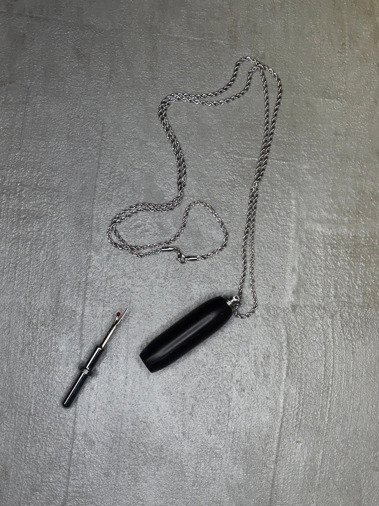 Seam Ripper Necklace- Black
