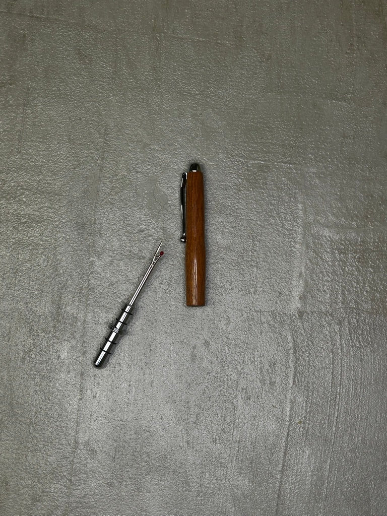 Seam Ripper- Silver and Medium Brown