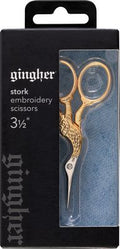 Gingher 3.5" Stork Embroidery
