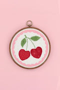 Punch Needle Embroidery Kit: Life is Cherry Sweet