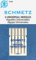 Schmetz Universal 5-pk Needles sz11/75