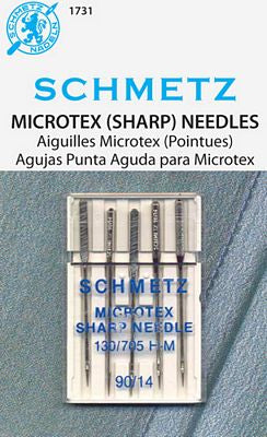 Schmetz Microtex Needles 5pk