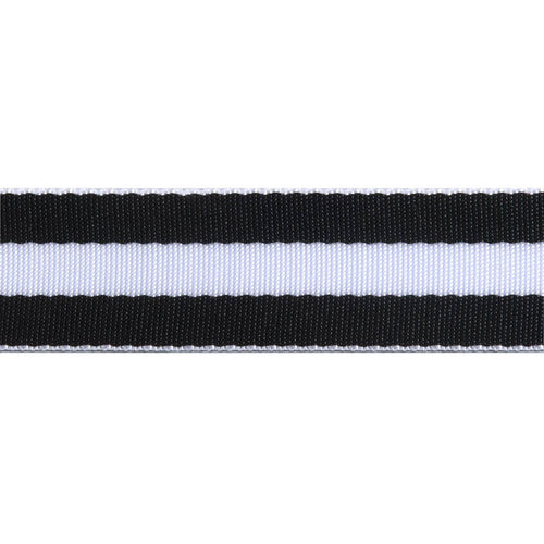 2yd Black and White - 1.5" Nylon Webbing - by Tula Pink