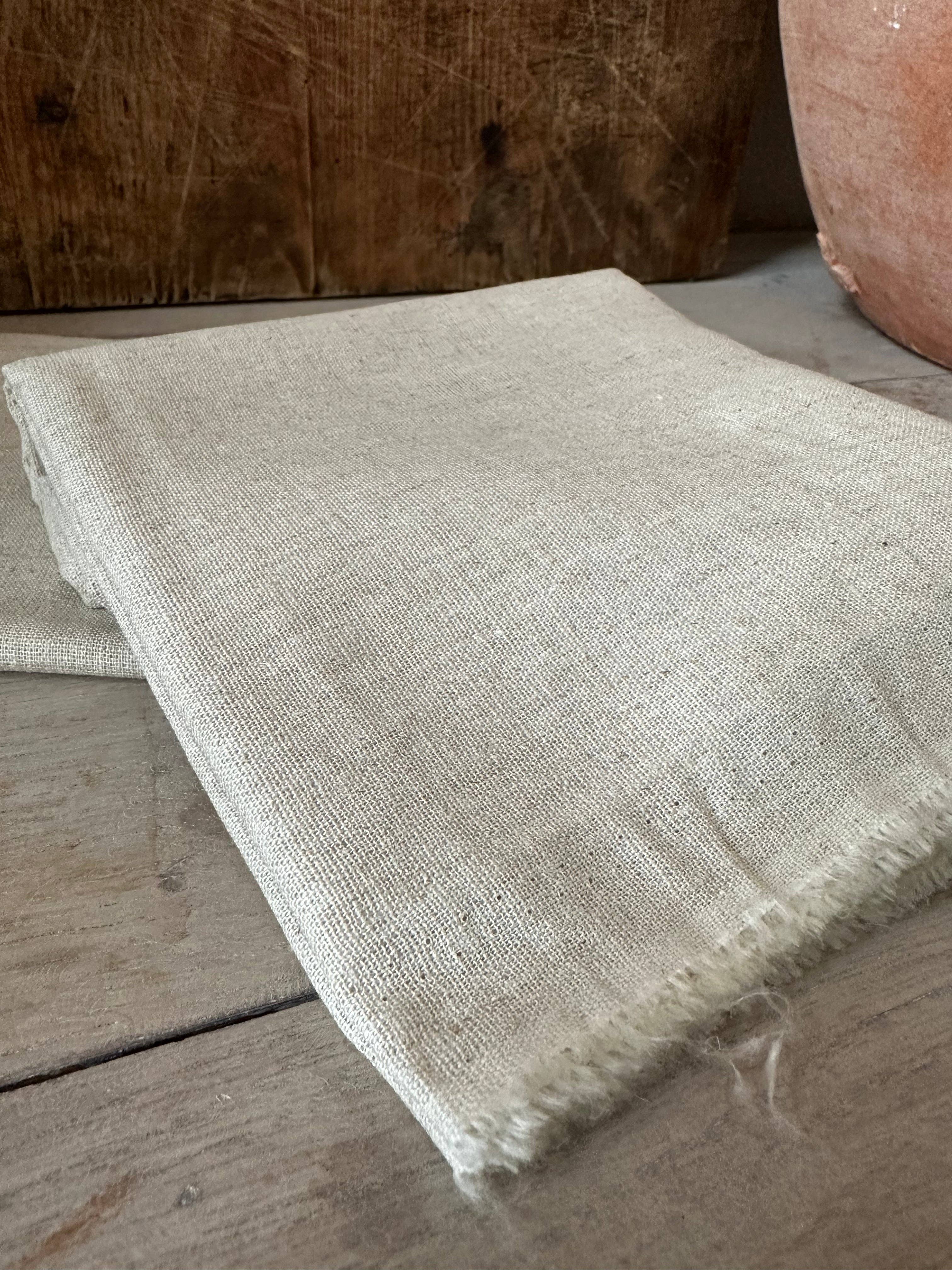 ISEE FABRIC - Rayon Linen Blend Woven