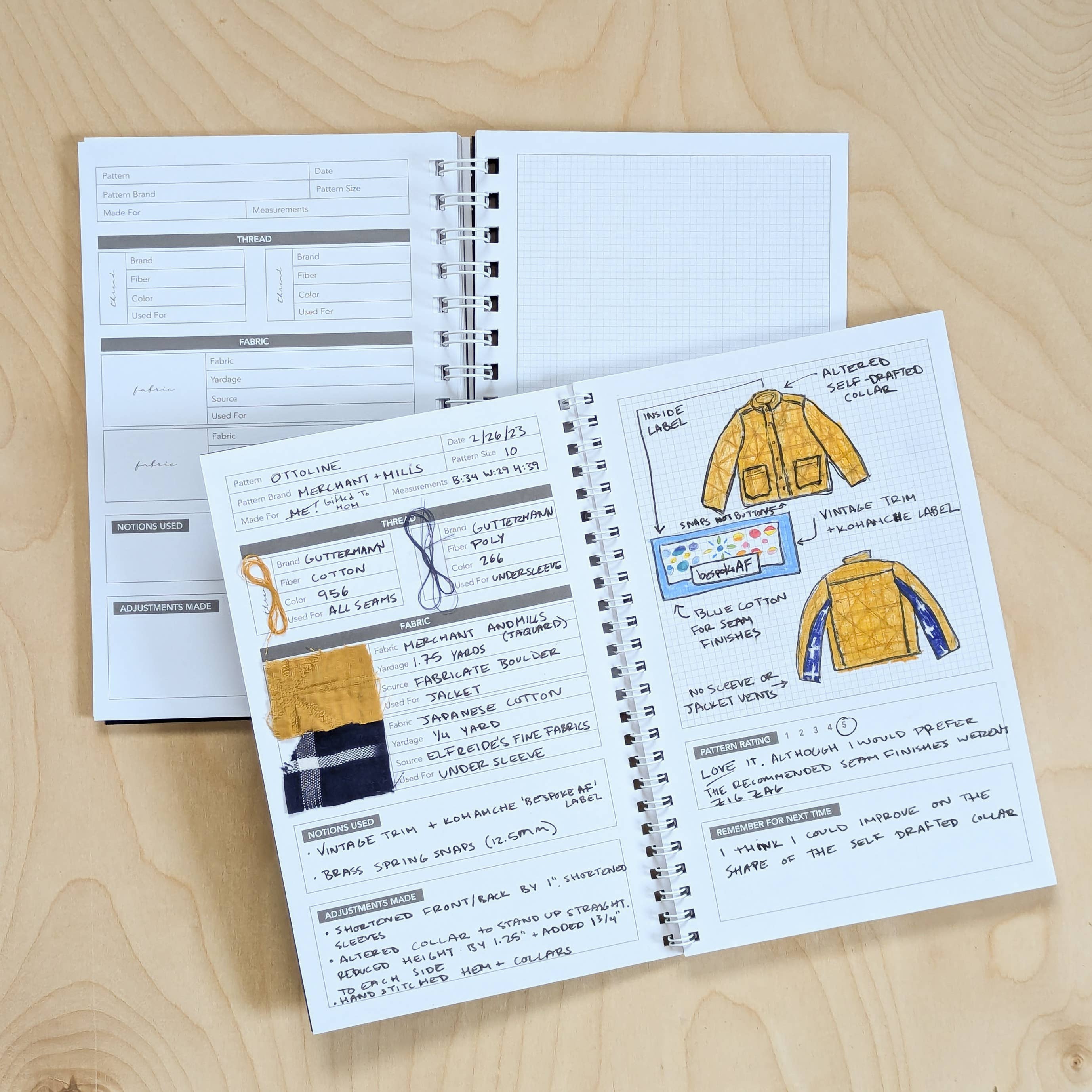 Kohamche - Sewing Journal
