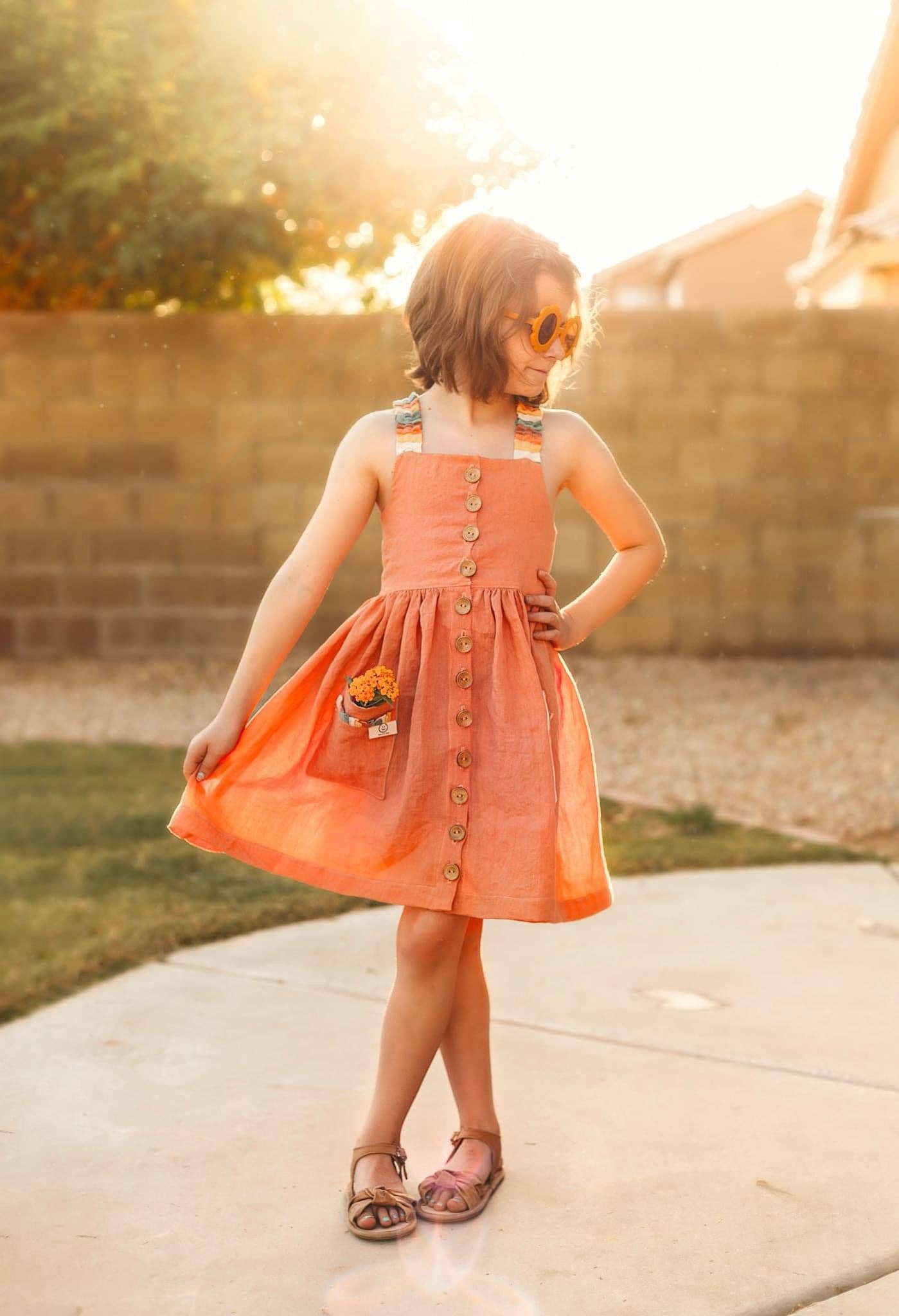 ISEE FABRIC - Stone washed linen