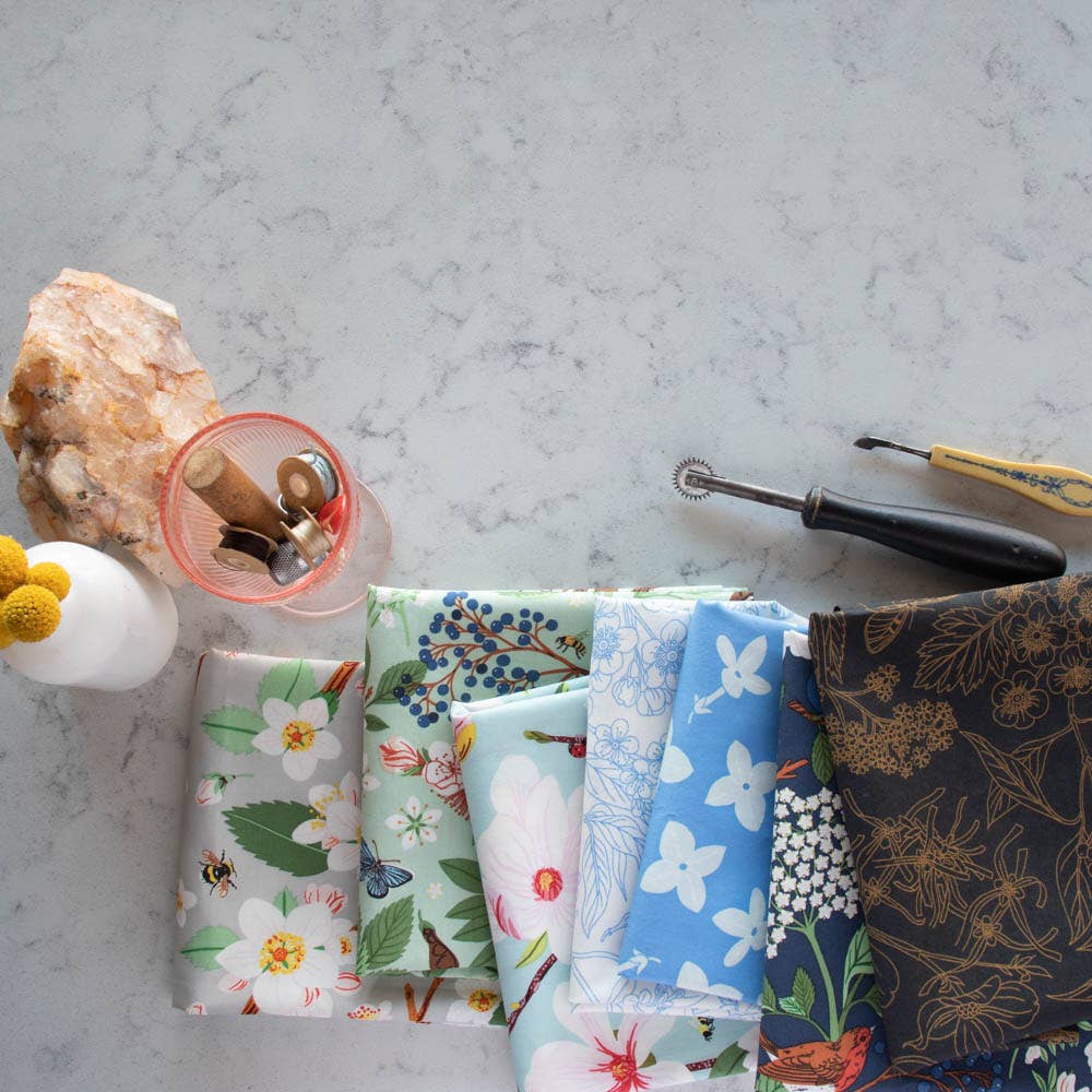 Birch Fabrics - Flowering Trees Day Poplin