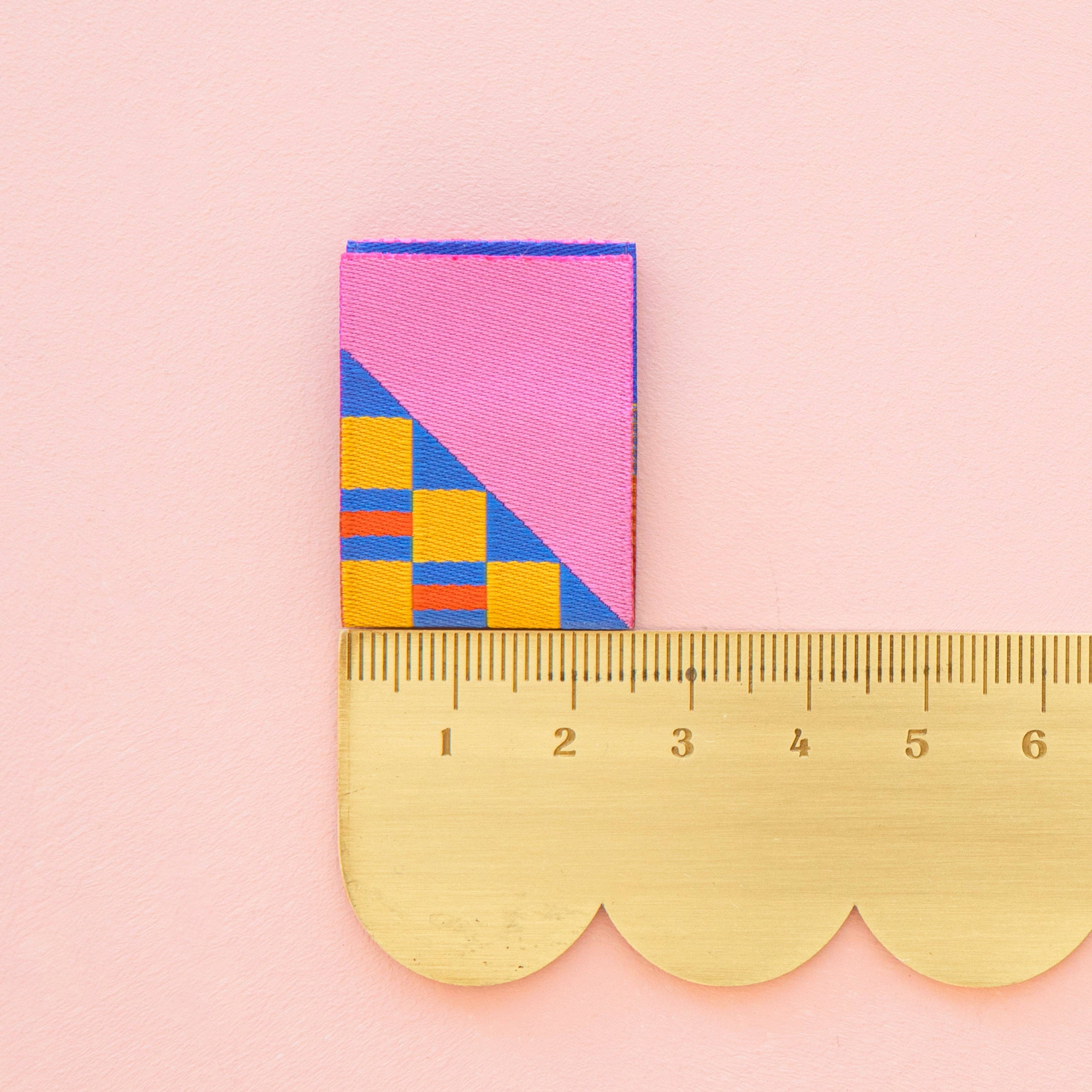 Sarah Hearts - TCJ Star Twist Multipack Woven Sewing and Quilting Labels