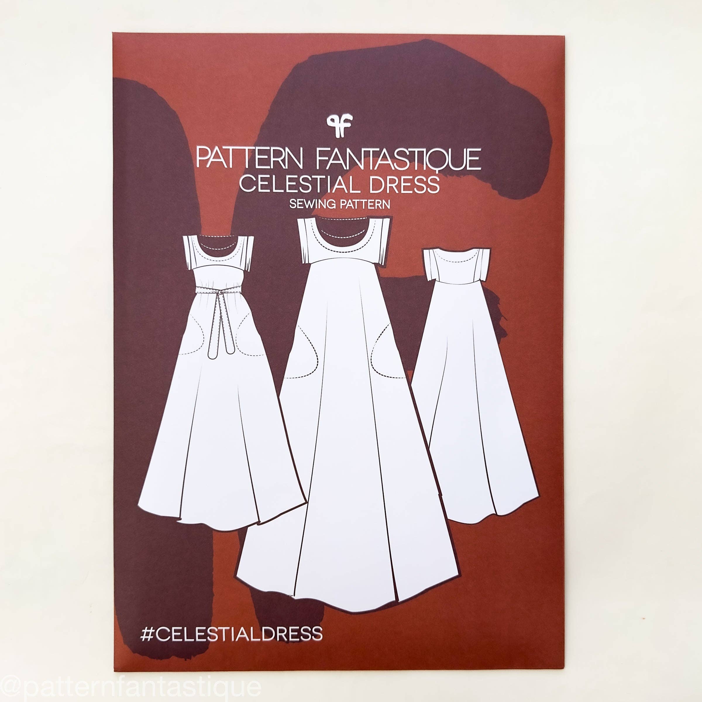 Pattern Fantastique - Celestial Maxi Dress Printed Sewing Pattern
