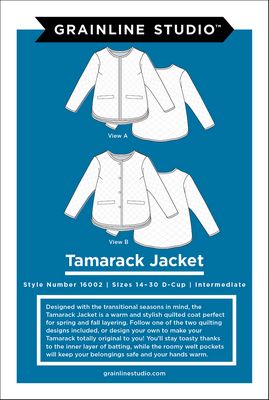 Tamarack Jacket Pattern Sizes 14-32